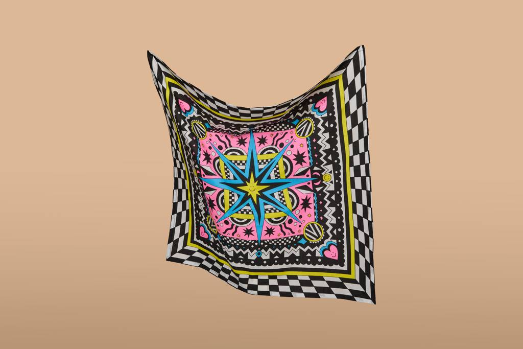 Cosmic Burst - 70cm x 70cm