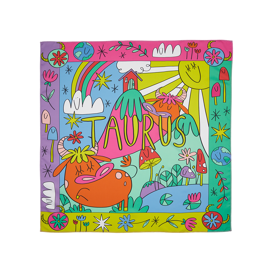 Taurus Knot Wrap - 70cm x 70cm